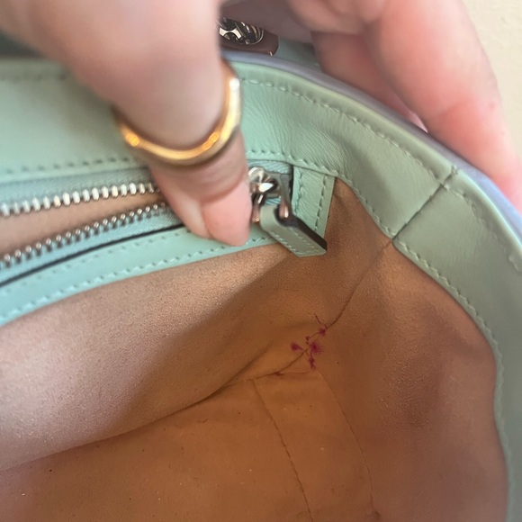 Gucci Multicolor Diagonal Marmont Matelassé Shoulder Bag - Picture 8 of 15